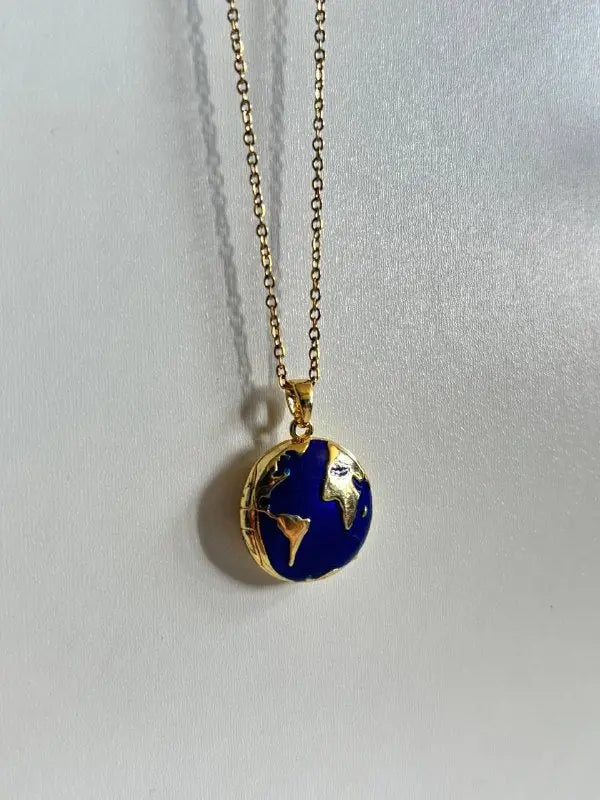 Açılır Kapanır Dünya Kolye - MNDStore