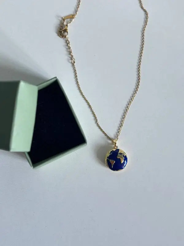 Açılır Kapanır Dünya Kolye - MNDStore