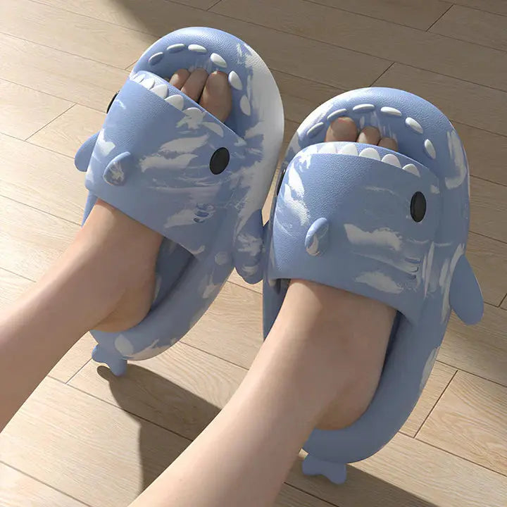 Dalgalı Shark Terlik - MNDStore