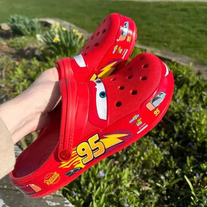 Cars Lightning McQueen clog — sole detail